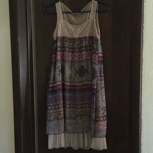 Flowery French dress